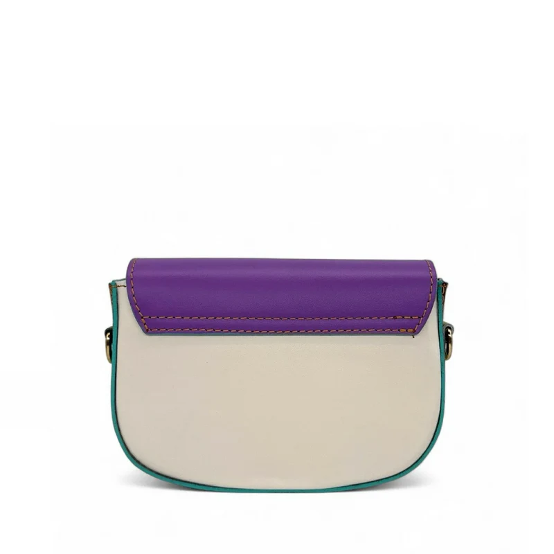 Mini-sac en cuir lisse MINI MADDY Multicolore 4