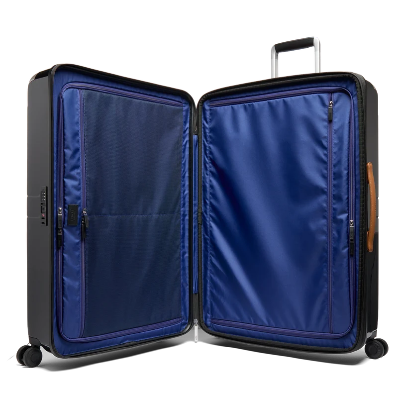 4-WHEEL EXPANDABLE LARGE ZIP SUITCASE