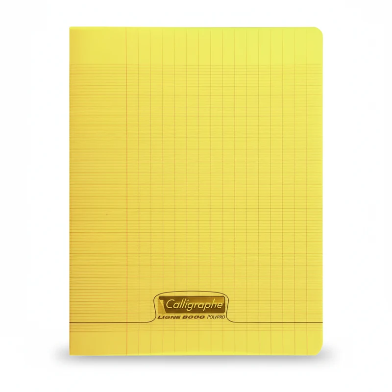 Cahier polypropylène 24x32cm- 96 pages