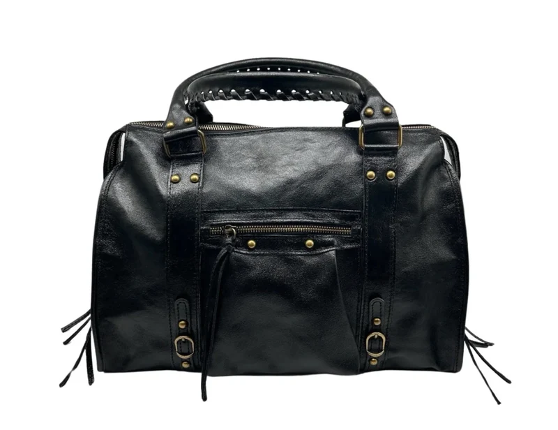 SAC A MAIN Louisa Lee CUIR CAPUCINE LARGE