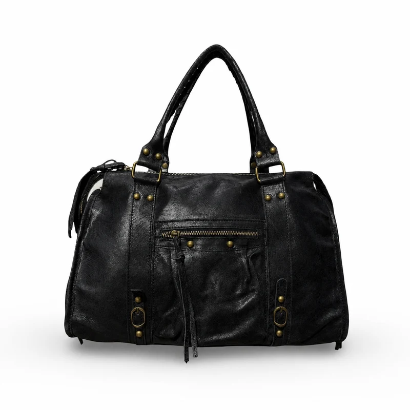 SAC A MAIN Louisa Lee CUIR CAPUCINE LARGE