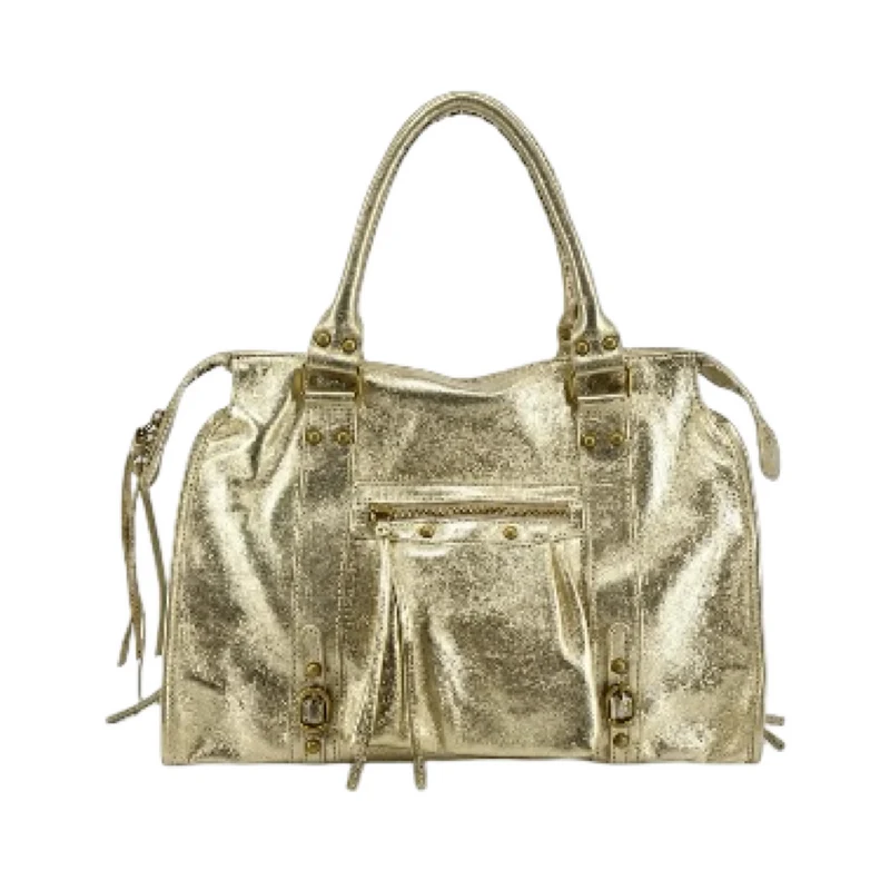 SAC A MAIN Louisa Lee CUIR CAPUCINE LARGE