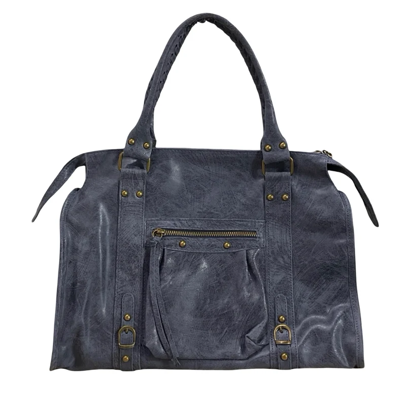 SAC A MAIN Louisa Lee CUIR CAPUCINE LARGE