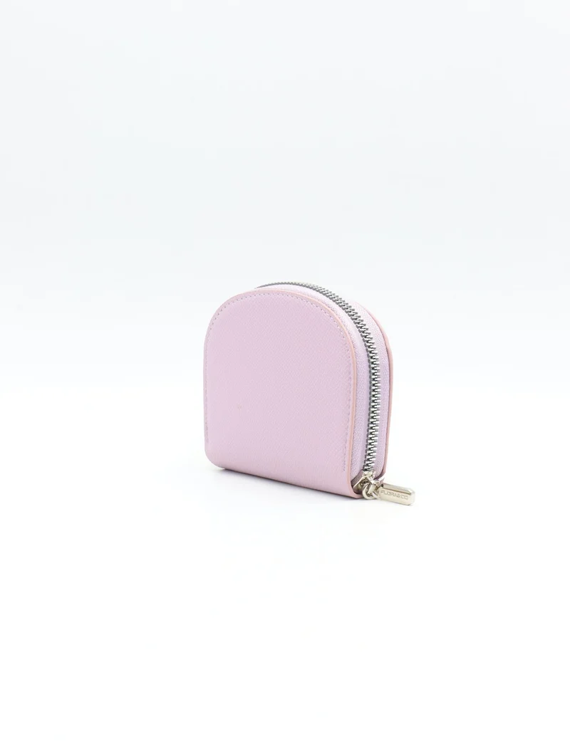 Petit portefeuille zippé Flora & Co – Compact & ultra pratique