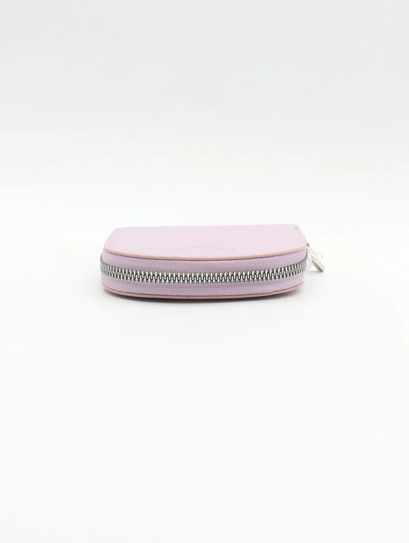 Petit portefeuille zippé Flora & Co – Compact & ultra pratique
