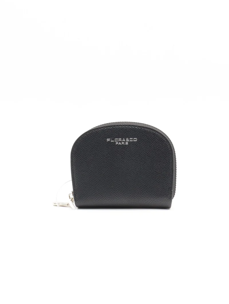 Petit portefeuille zippé Flora & Co – Compact & ultra pratique