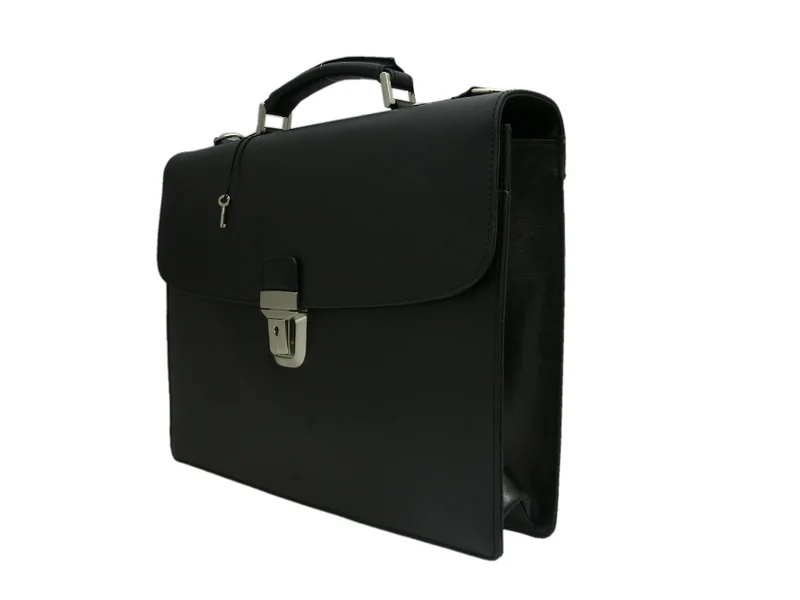 Serviette cuir Katana Noir