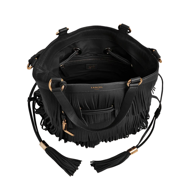 PREMIER FLIRT DE LANCEL SAC SEAU M — NOIR