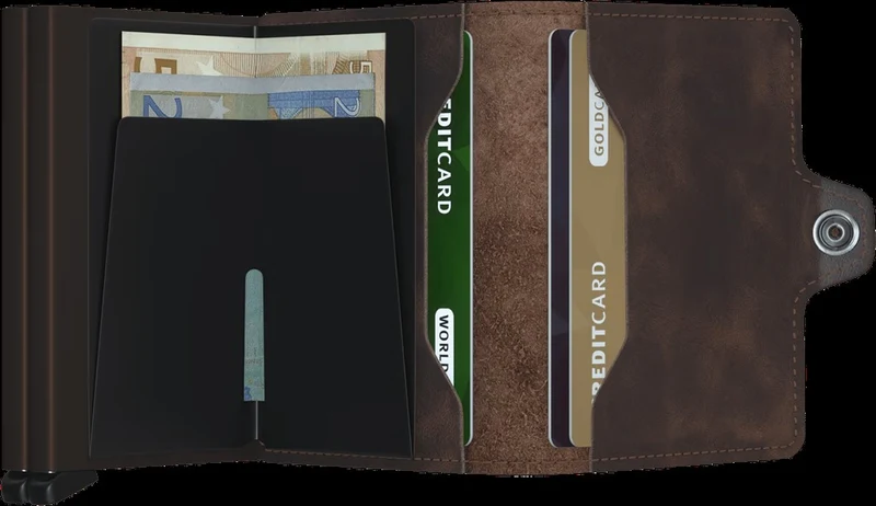 Twinwallet SECRID Vintage Chocolate