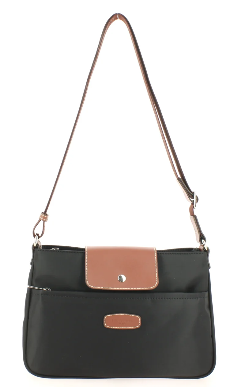 Sac bandoulière HEXAGONA Cradle Noir/Marron
