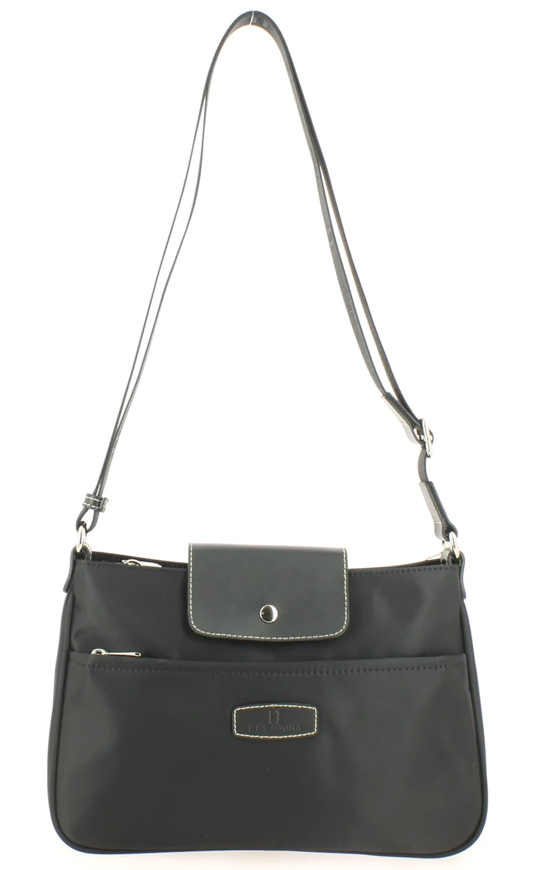 Sac bandoulière HEXAGONA Cradle Noir/Noir