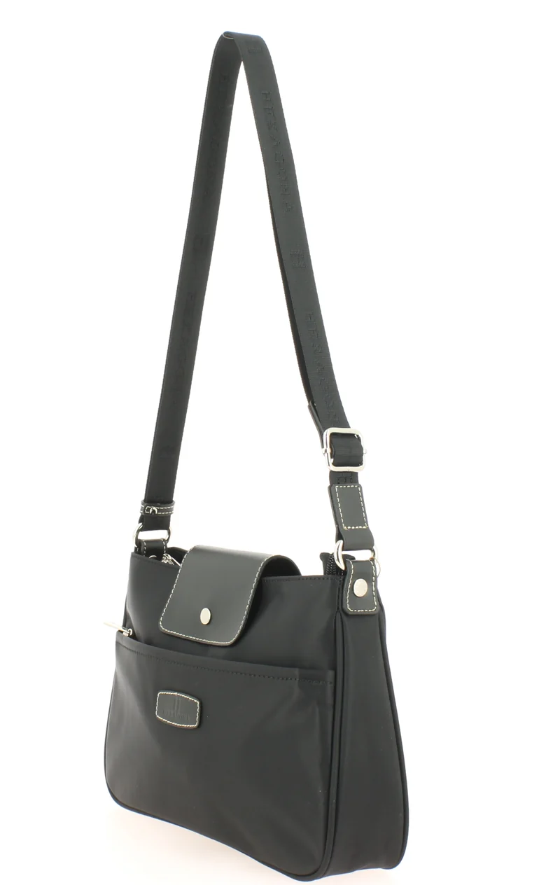 Sac bandoulière HEXAGONA Cradle Noir/Noir