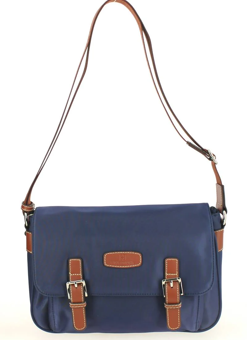 Petite besace HEXAGONA Cradle bleu marine