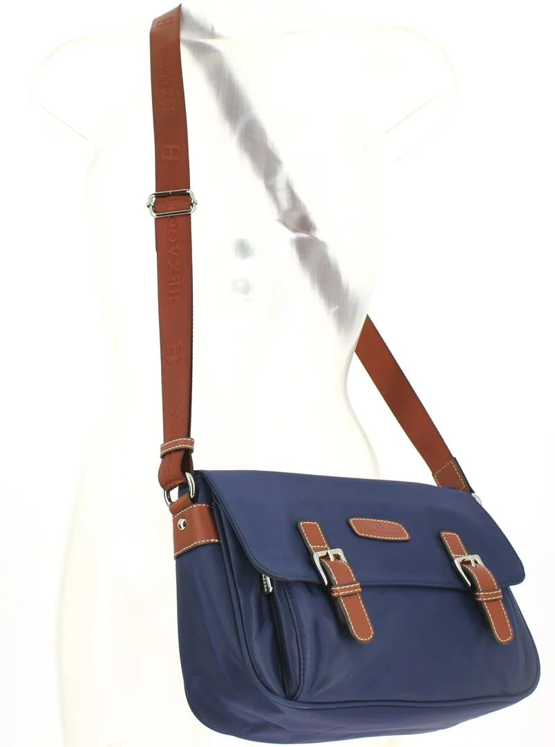 Petite besace HEXAGONA Cradle bleu marine