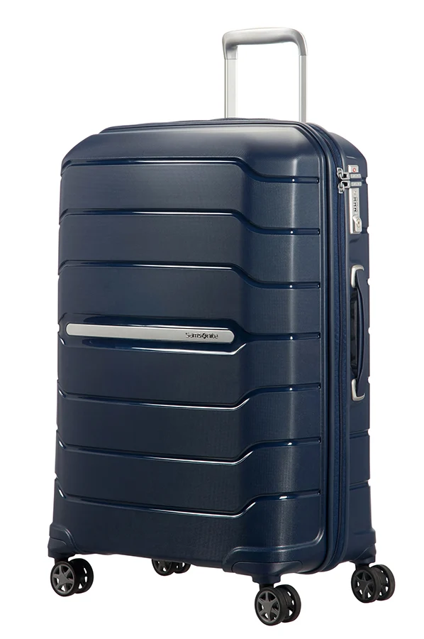Valise SAMSONITE Flux extensible Spinner 68 cm Marine