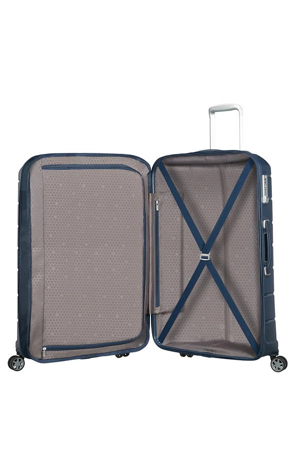 Valise Cabine SAMSONITE Flux extensible Spinner 55 cm Marine
