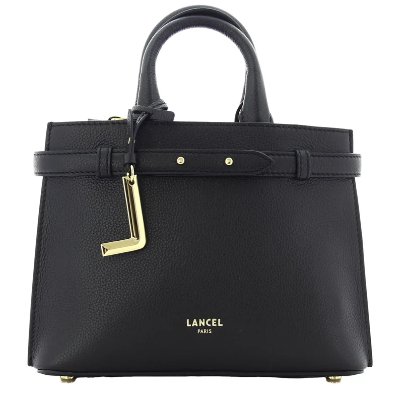 Sac Porté Main LANCEL Faubourg S Noir