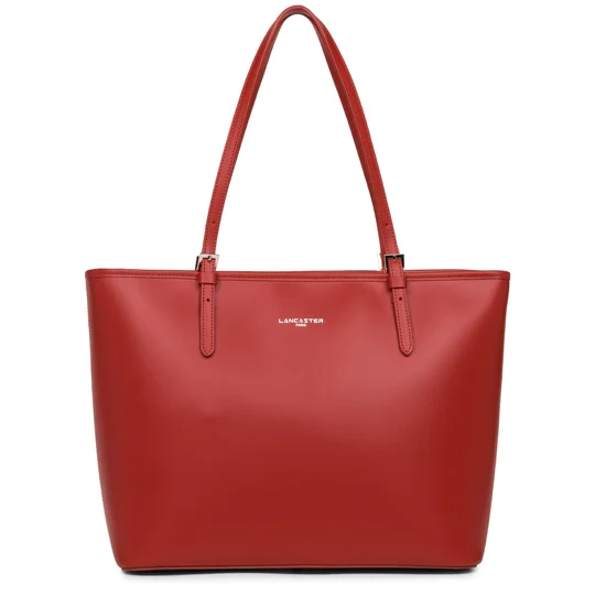 Lancaster sac cabas rouge