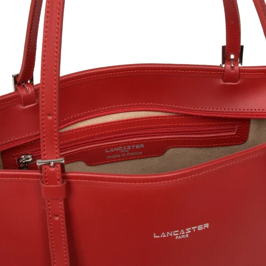 Lancaster sac cabas rouge