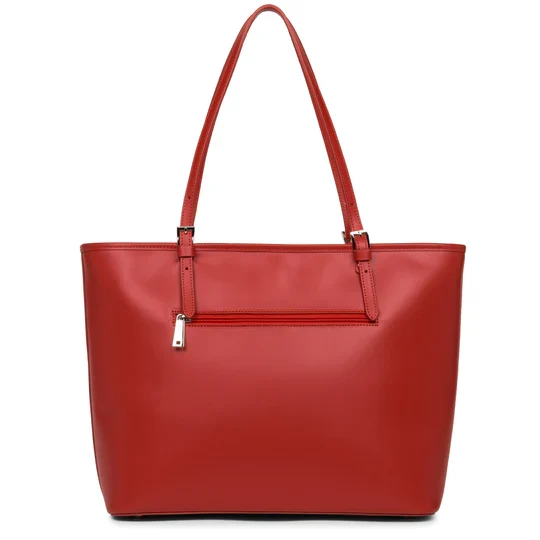 Lancaster sac cabas rouge