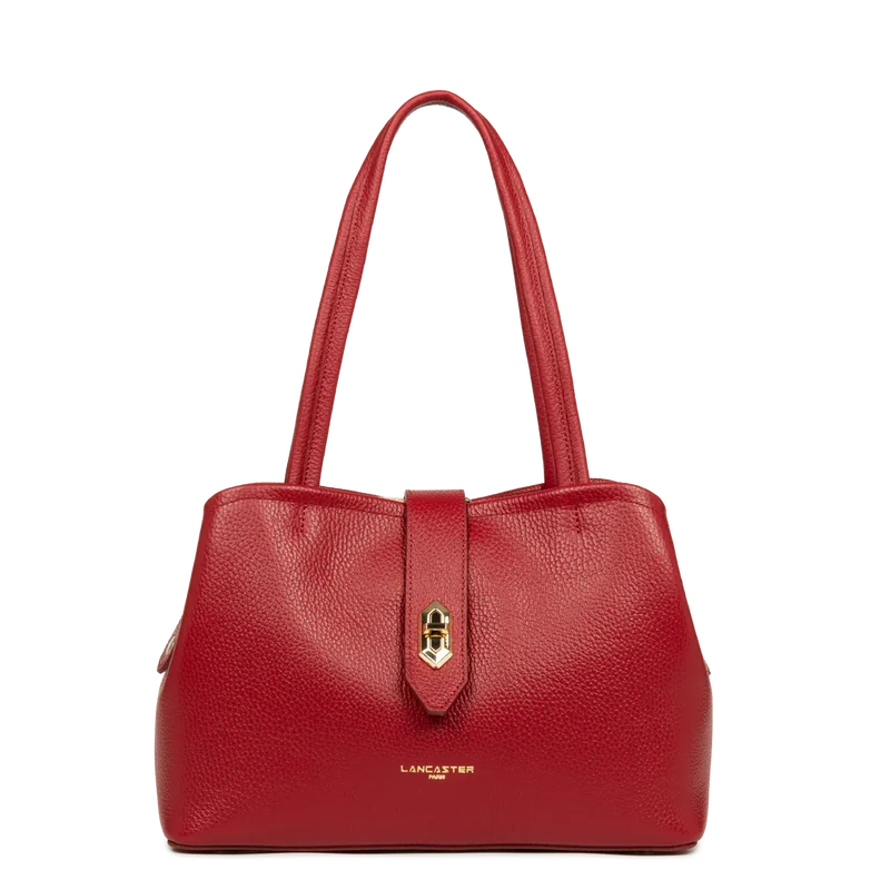 LANCASTER Sac Cabas d’épaule M Top Double