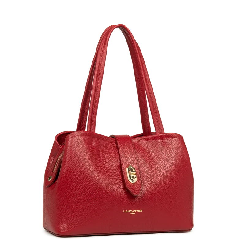 LANCASTER Sac Cabas d’épaule M Top Double