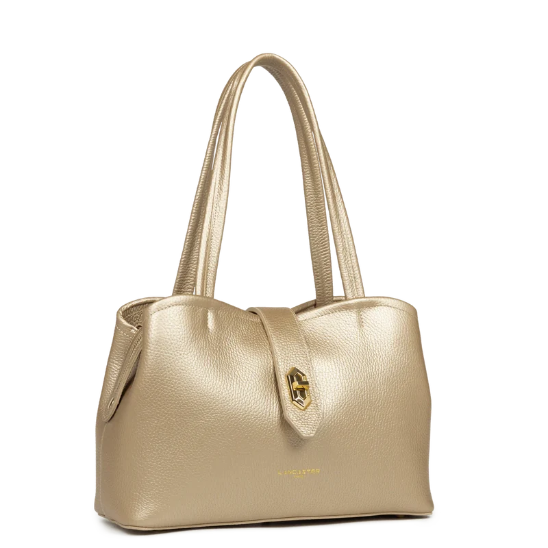LANCASTER Sac Cabas d’épaule M Top Double