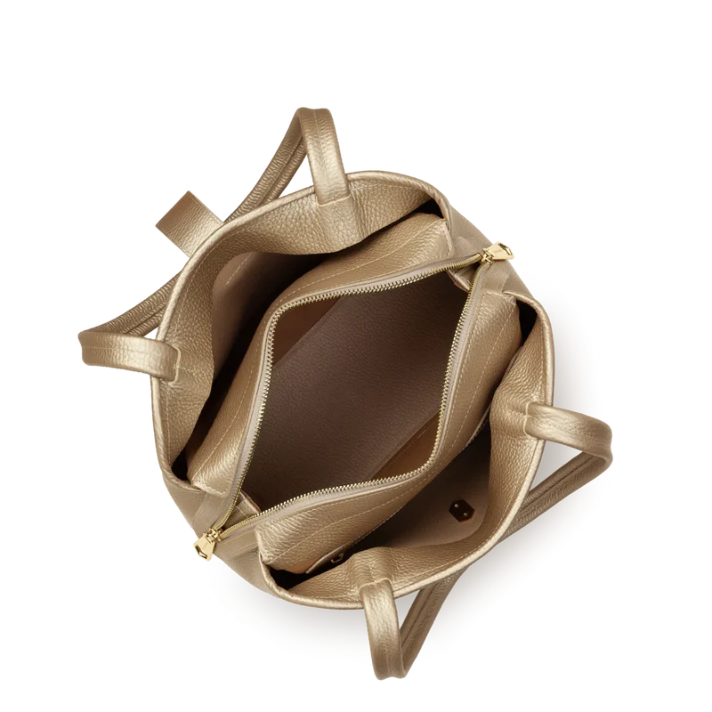 LANCASTER Sac Cabas d’épaule M Top Double