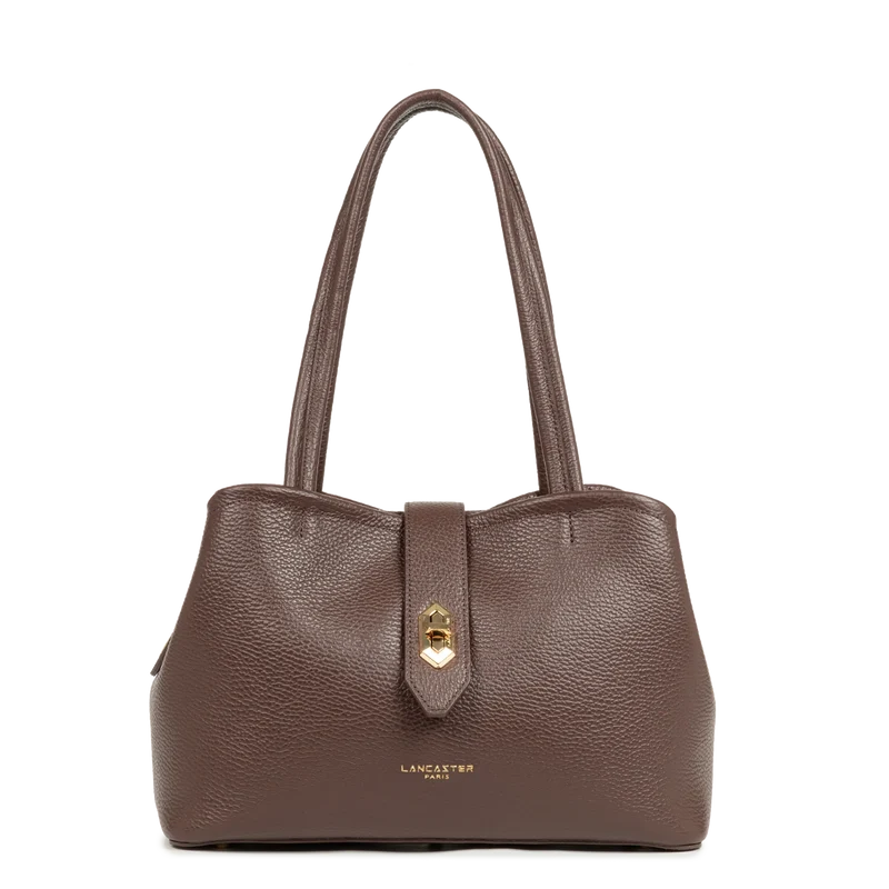 LANCASTER Sac Cabas d’épaule M Top Double