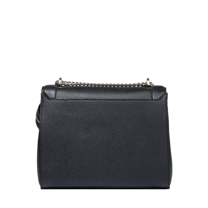 Sac rabat avec poignée LANCEL Cuir grainé