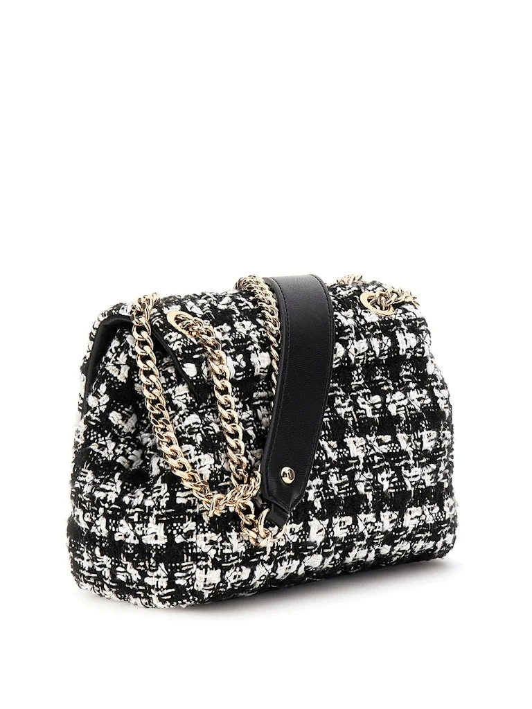 Sac à bandoulière GUESS Everlee tweed