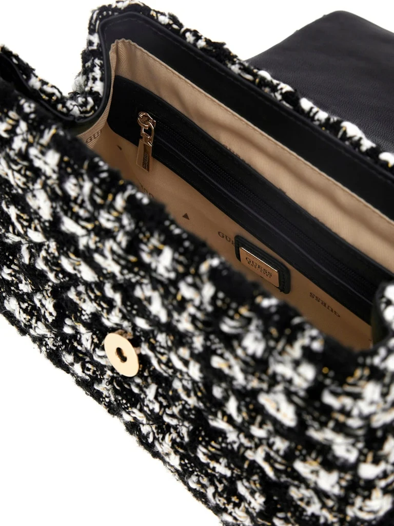 Sac à bandoulière GUESS Everlee tweed