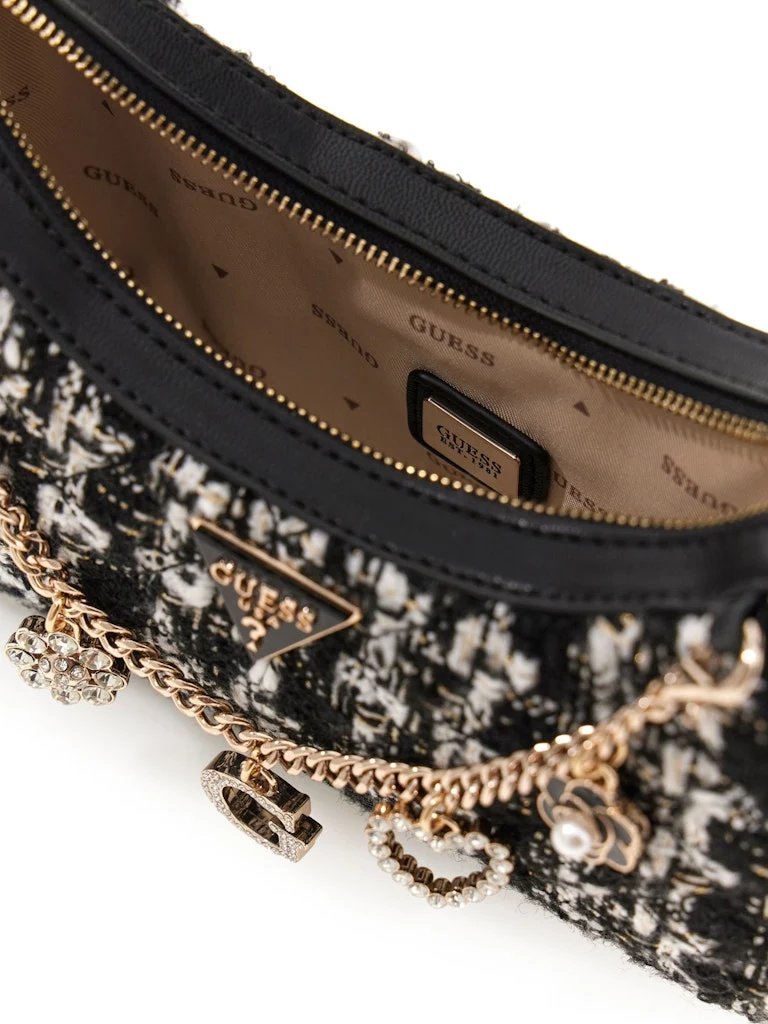 Sac d'épaule GUESS Everlee tweed