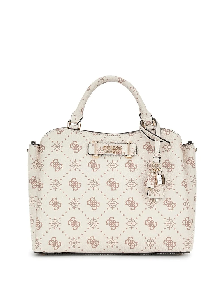 Sac à Main GUESS Silia girlfriend sat Biscotti Logo