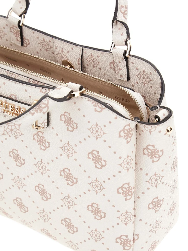 Sac à Main GUESS Silia girlfriend sat Biscotti Logo