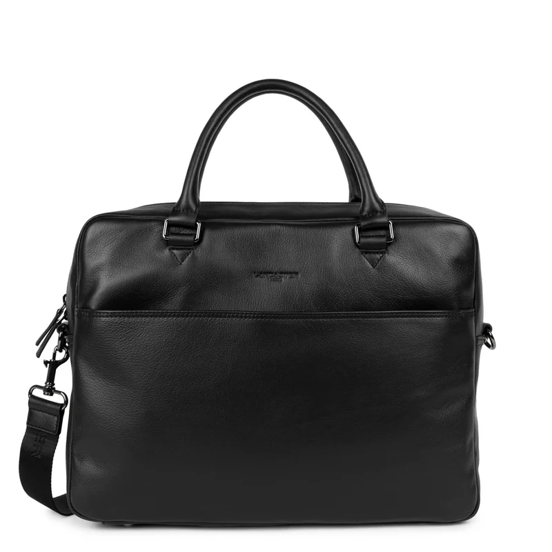 Porte-document LANCASTER Soft Vintage Noir