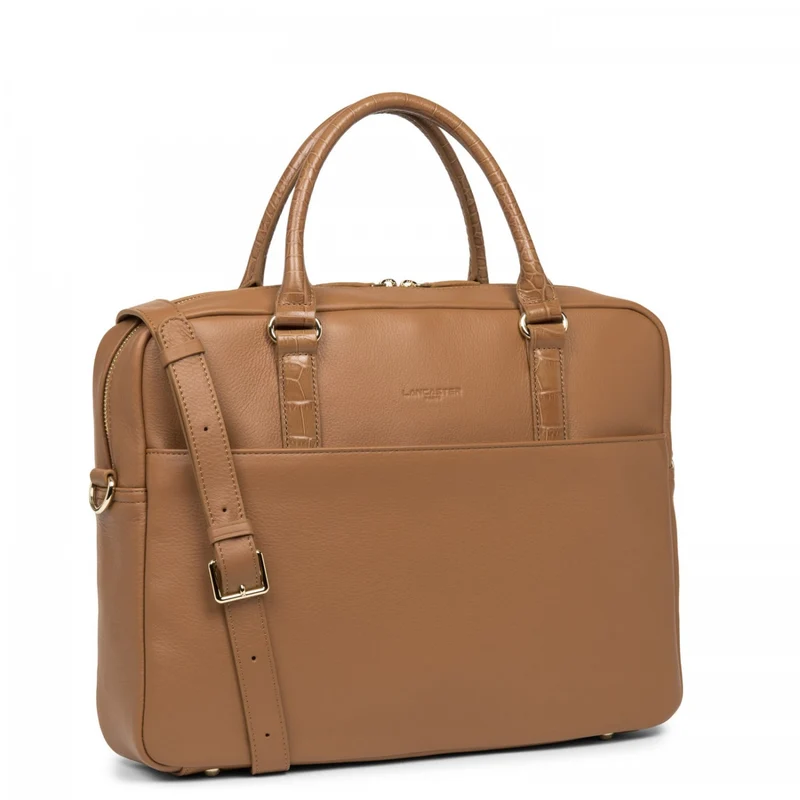 Porte-Document LANCASTER Mademoiselle Business Camel