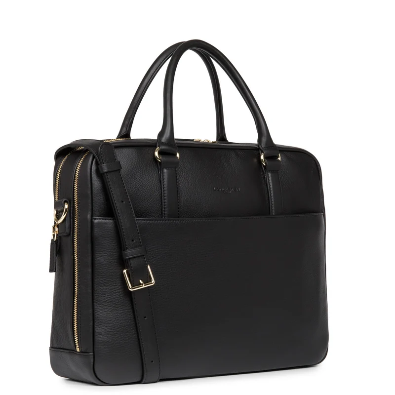 Porte-document LANCASTER Mademoiselle Business - 2 compartiments Noir