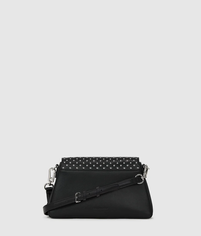 Sac Bandoulière Orné De Clous Ikon KARL LAGERFELD