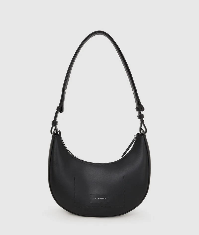 Sac Porté Épaule En Demi-Lune Orné De Clous K/CIRCLE KARL LAGERFELD