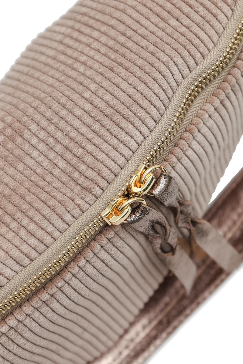 Sac Banane Cherry Paris Rosa Velours