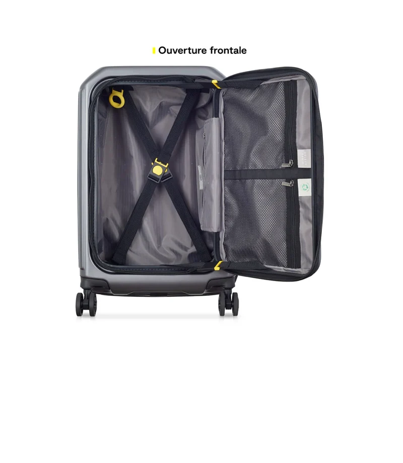 DELSEY - Valise Securitime Cabine Extensible Anthracite
