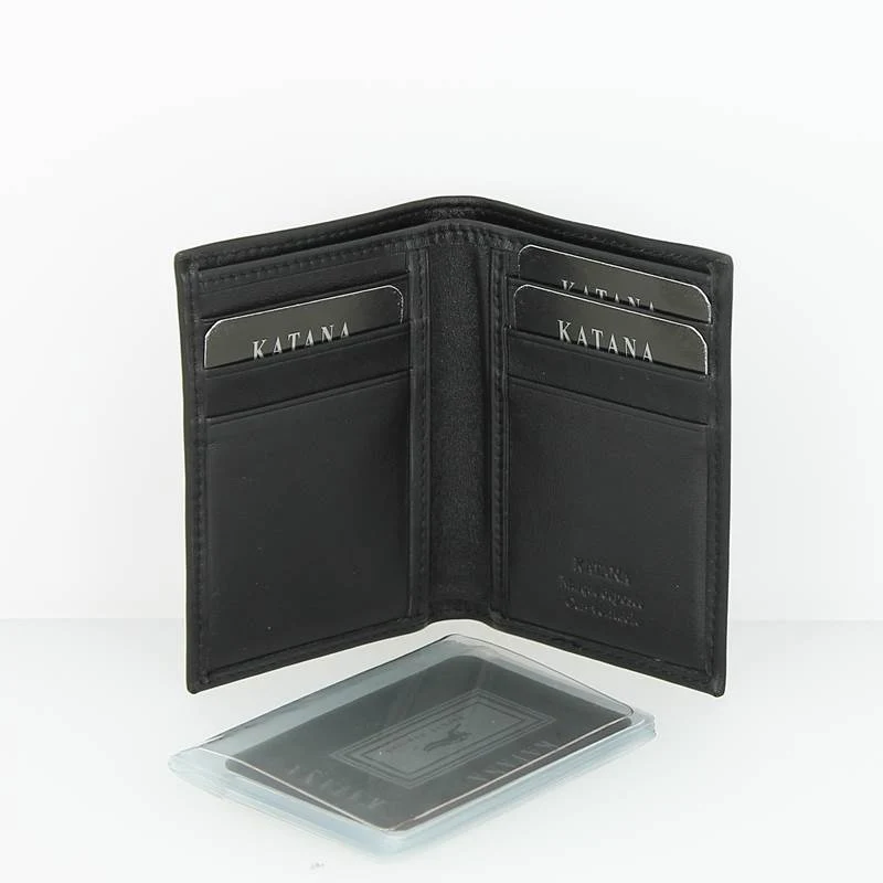 Porte cartes KATANA cuir graine