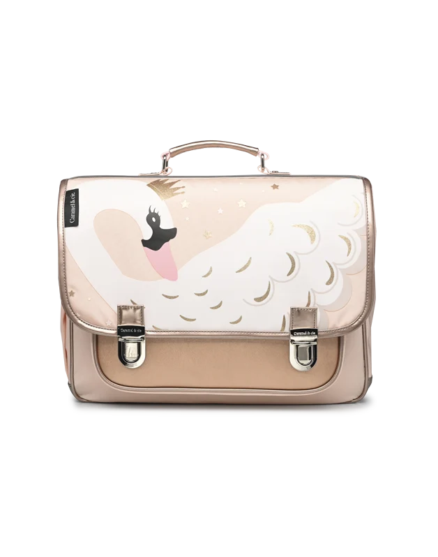 Cartable moyen CARAMEL & CIE Lady Swan