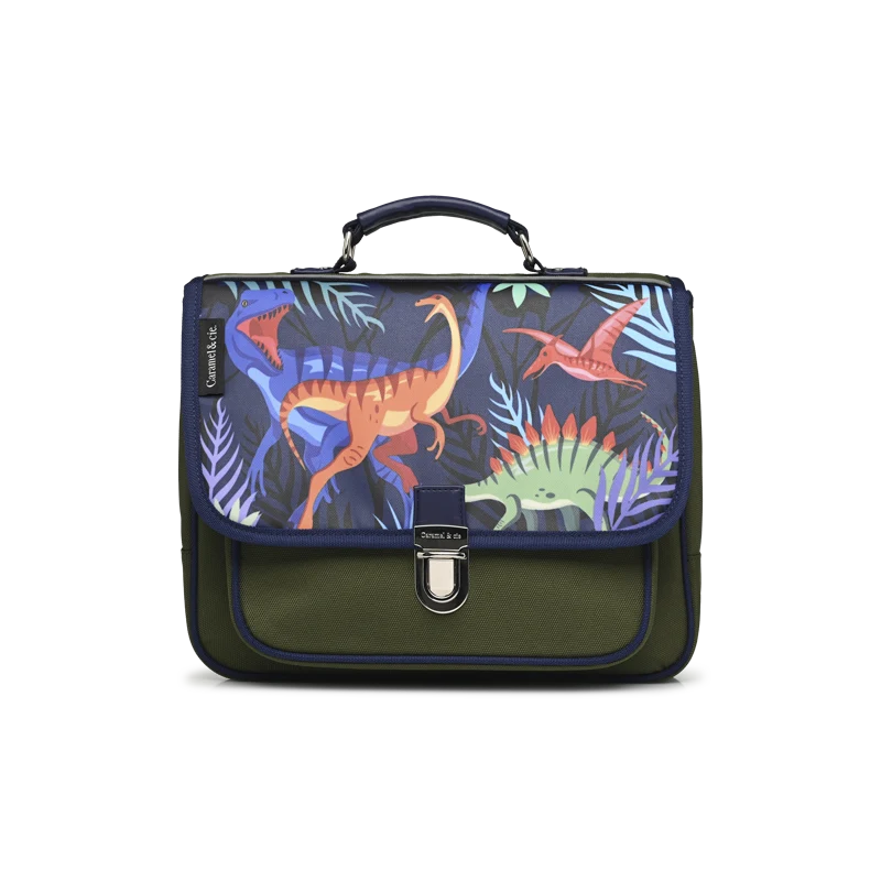 Petit Cartable Jurassic CARAMEL & CIE 32CM