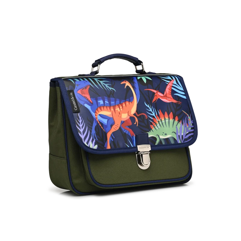 Petit Cartable Jurassic CARAMEL & CIE 32CM