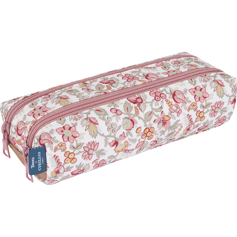 Trousse TANN'S Capucine rose Cyrillus Double