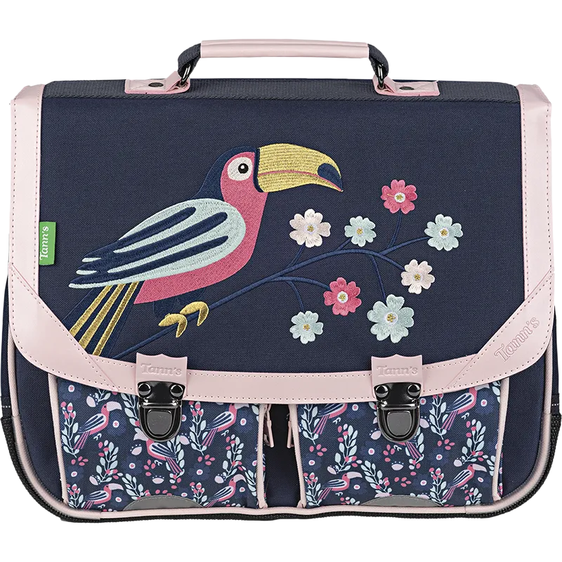 Cartable 35cm TANN’S Assya bleu