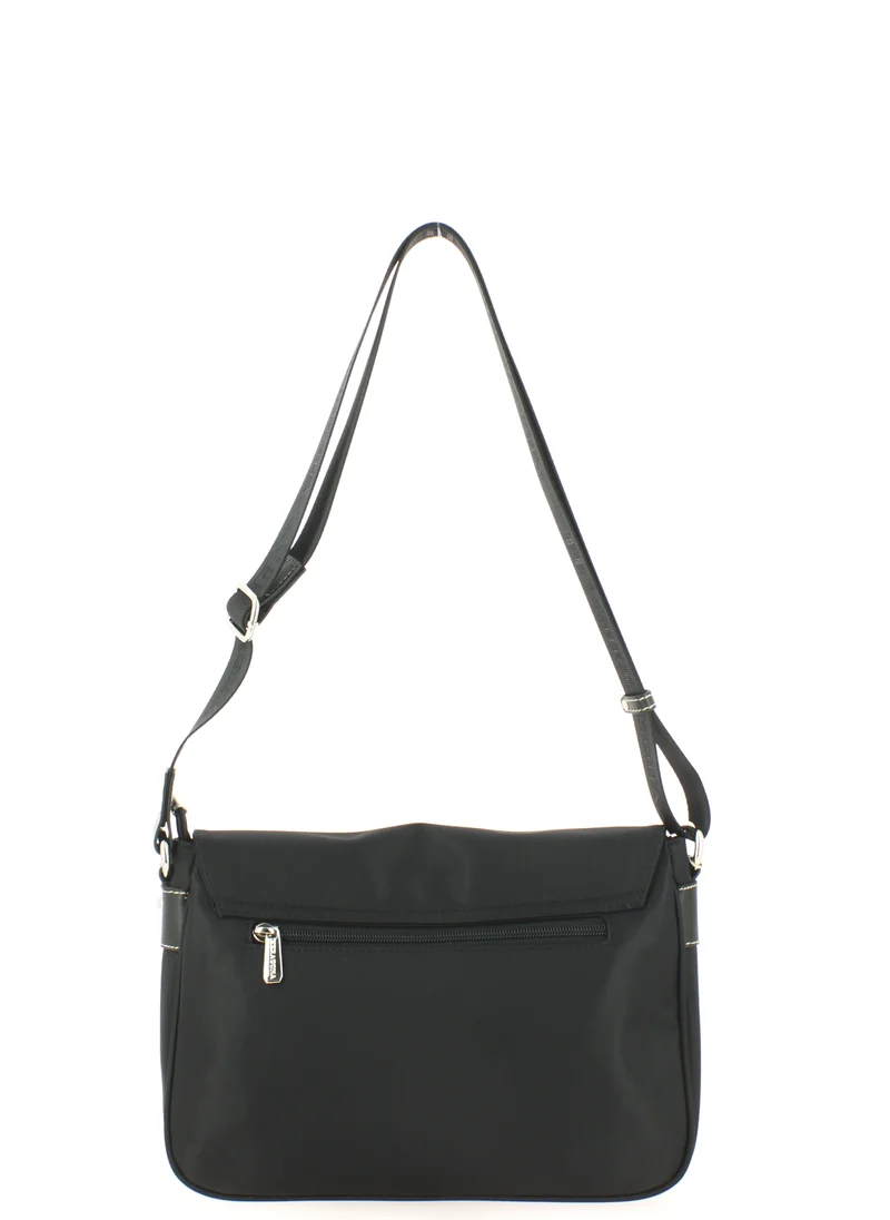 Petite besace HEXAGONA Cradle Noir/Noir