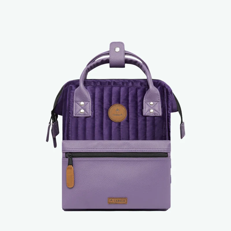 Sac à dos CABAÏA Bruges Small Velours Marbella
